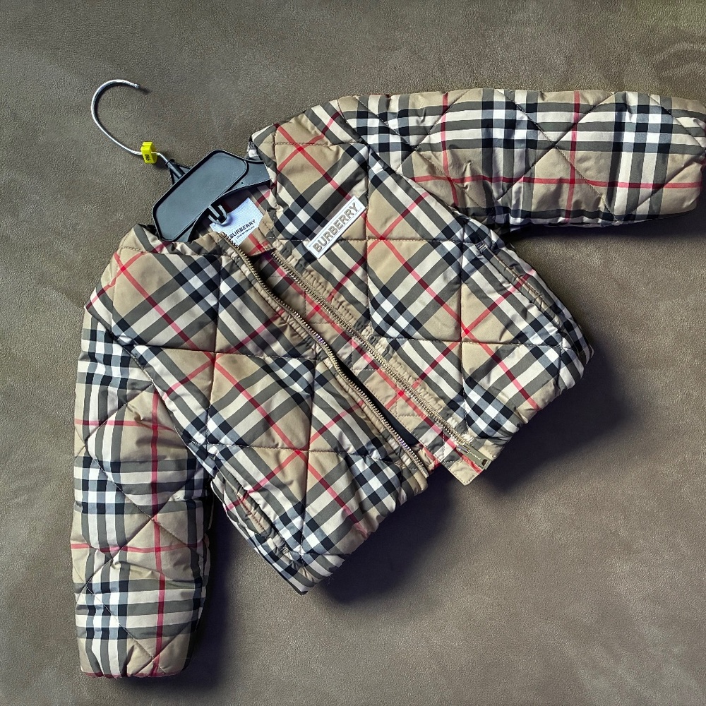 Authentic baby burberry coat